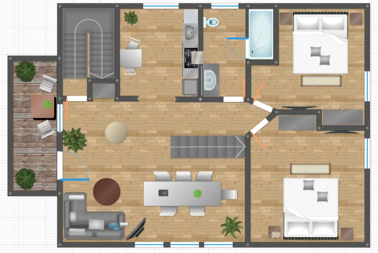 Spreewaldferienhaus - Urlaub Lubben Ngoại thất bức ảnh